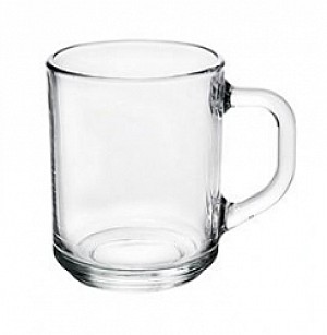 Кружка 250 мл для чая и кофе Маг стекло [47298, J2656] (12) (Кл. 1238) 