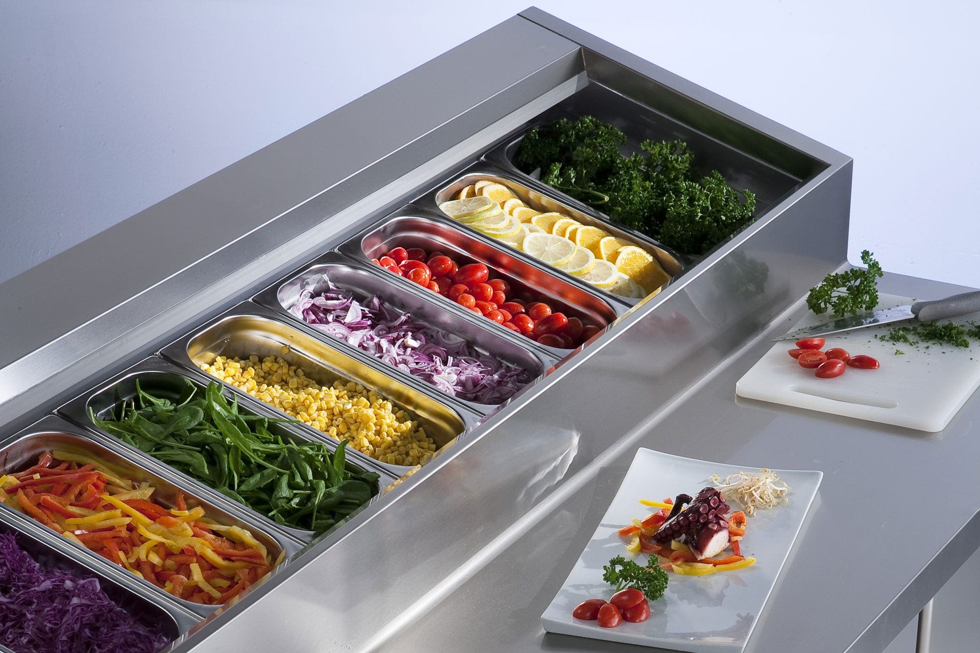 Saladette Refrigeration Tables