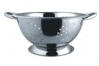 Дуршлаг 28мм нержавеющий 2 ручки