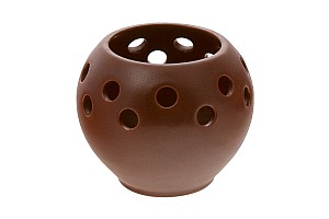 Подсвечник керамический ELGAVA Brown 82 мм