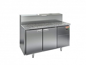 Холодильный стол для пиццы HICOLD PZ2-11/GN (1/6H) камень