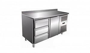 Холодильный стол COOLEQ GN2230TN БОРТИК 3 ЯЩИКА+1 ДВЕРЬ