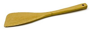 Лопатка кулинарная бамбуковая угловая 120 мм [FJ110]