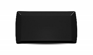 Блюдо прямоугольное «Corone» 352х230 мм черное 