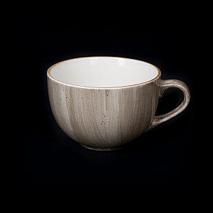Чашка чайная 250мл Corone Natura серо-коричневая