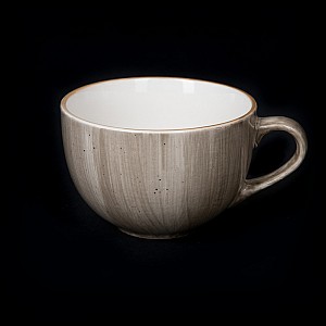 Чашка чайная 320мл Corone Natura серо-коричневая