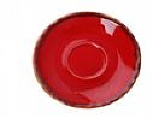 Блюдце120мм для фарфор для кофейной чашки Seasons Красный