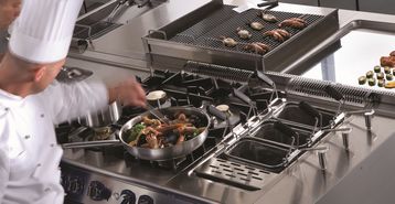 Плита для кафе и ресторана: как выбрать профессиональную кухонную плиту 